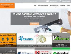 Nieuwe website Stukadoorsbedrijven gelderland